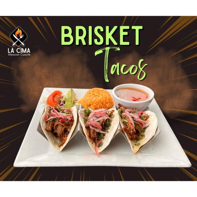 Brisket Tacos.